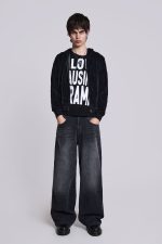 Washed Black Colossus Jeans - Image 3