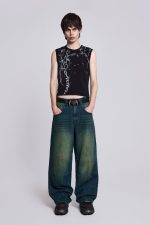 Sandblast Blue Wash Colossus Fit Jeans - Image 2