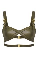 Hydra Bikini Top with Buckle Detail - Image 7